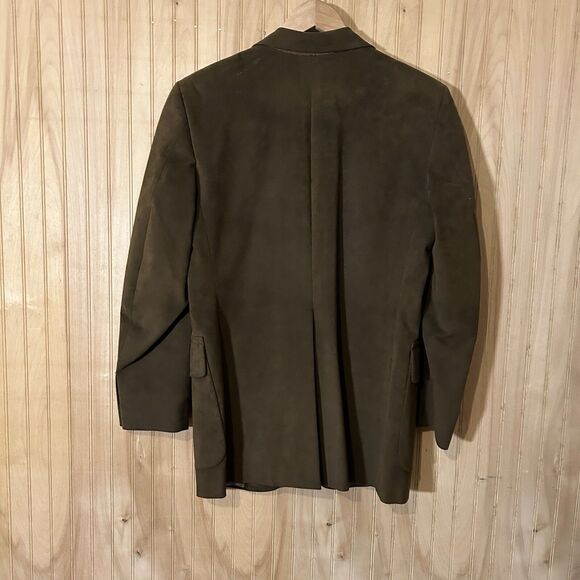 Judd's of Swampscott Men's 38R Brown Ultra Suede Blazer Sport Coat Jacket - Picture 2 of 5